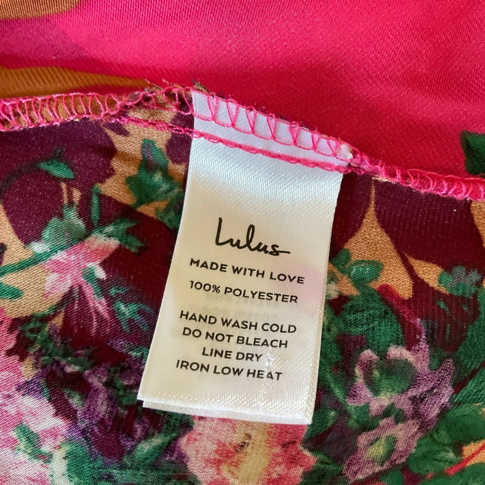 Lulus Floral Print Maxi Dress, Women’s Sz XS - Picture 12 of 12